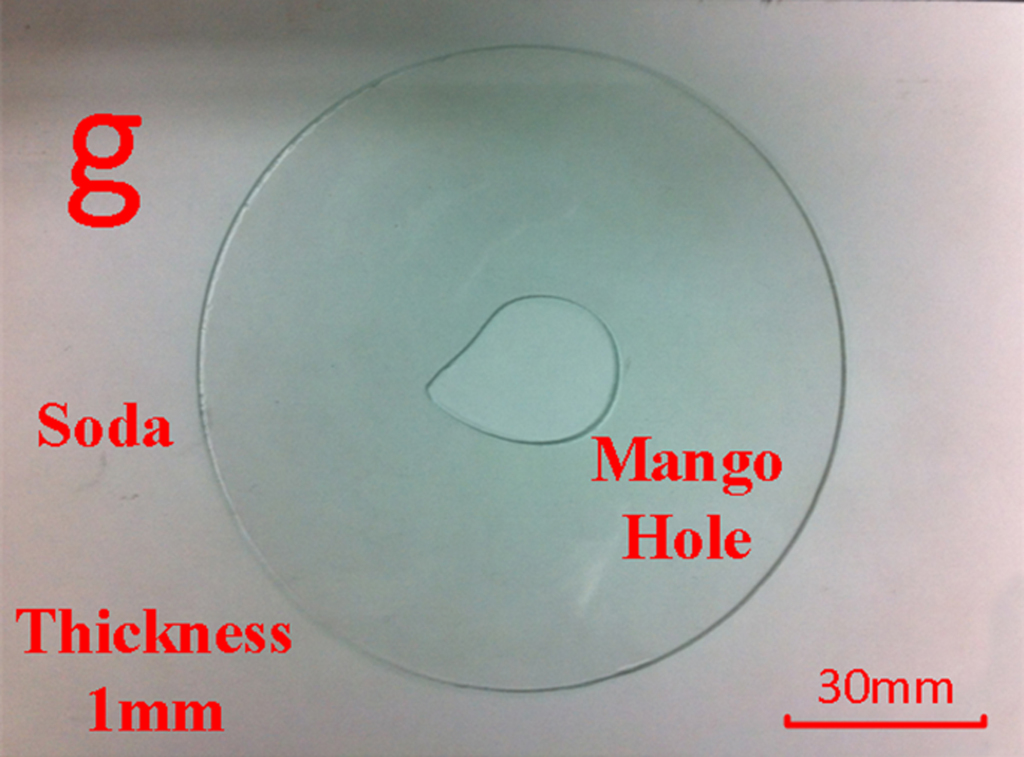 Fig. 4. A mango shape hole