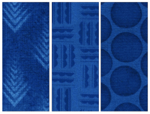 Figure 4. Digital Laser Dyed Wool Designs